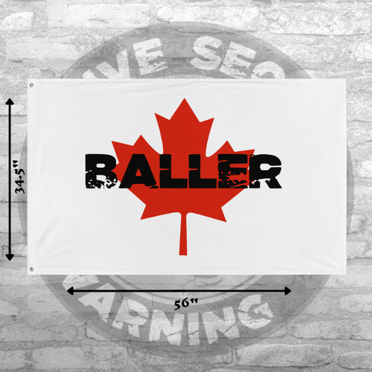 Canadian Baller Flag