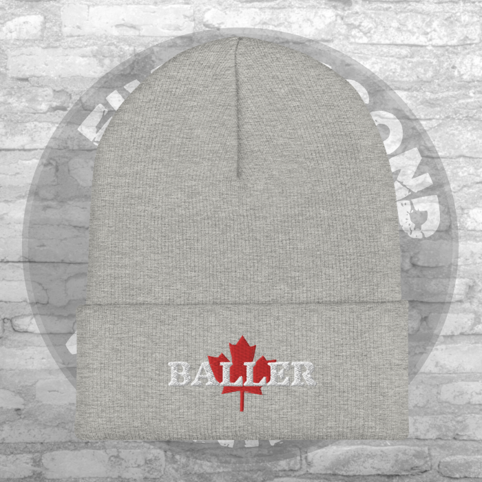 Canadian Baller Cuffed Beanie